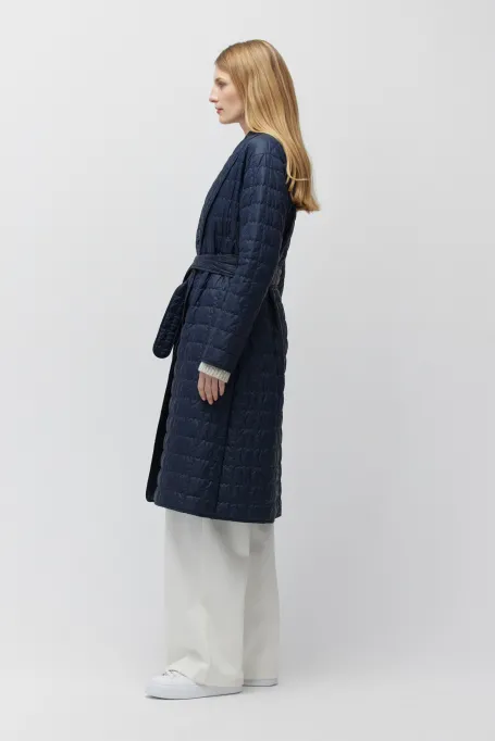 Námořnická prošívaná bunda s výplní z velbloudí vlny