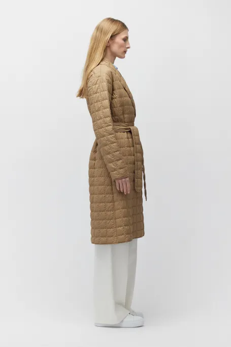 Prošívaná bunda s výplní z velbloudí vlny