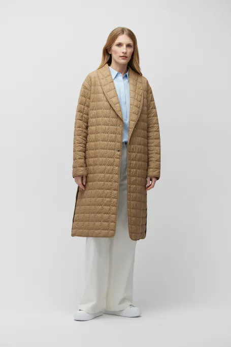 Prošívaná bunda s výplní z velbloudí vlny