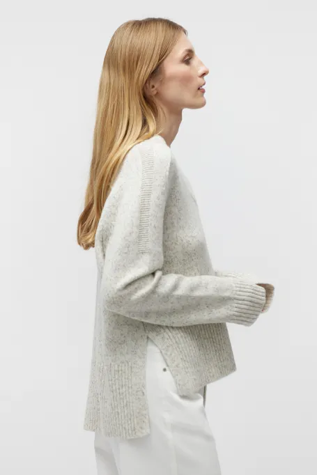 Svetr z kašmíru a merino vlny