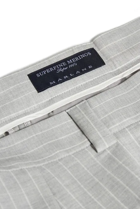 Vlněné kalhoty s širokým nohavicemi