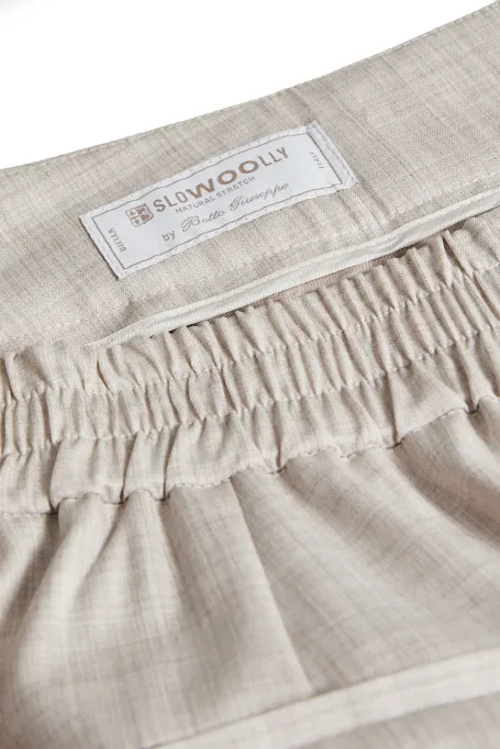 Vlněné kalhoty do saku