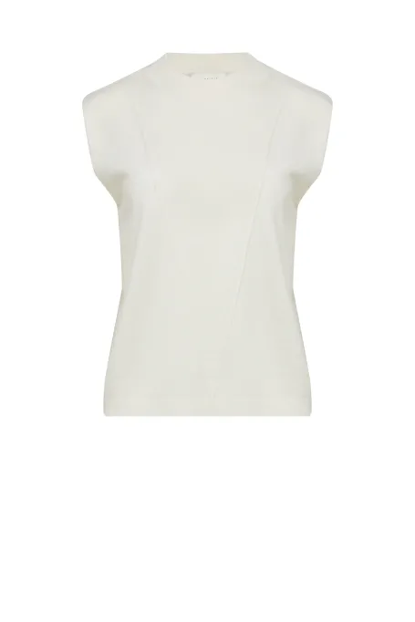 Bílá blůza z merinovlny