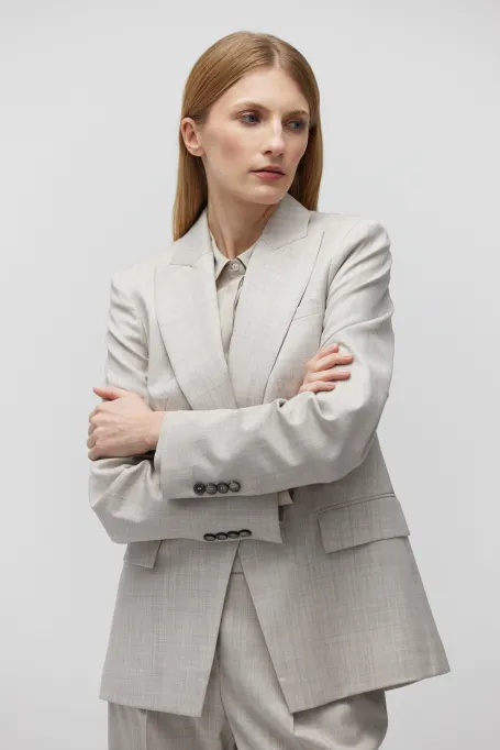 Vlněné sako do saku