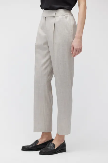 Vlněné kalhoty do saku