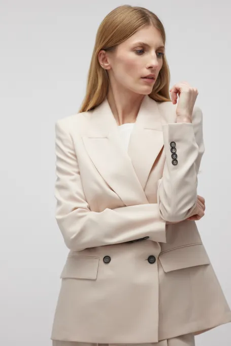 Vlněné sako do saku