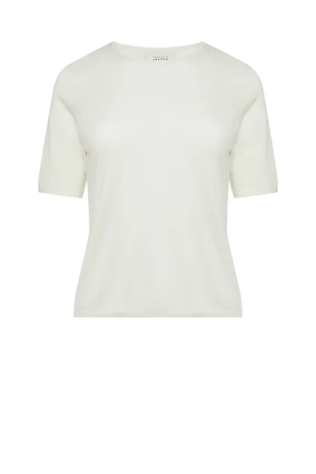 Bílá kasmír svetr