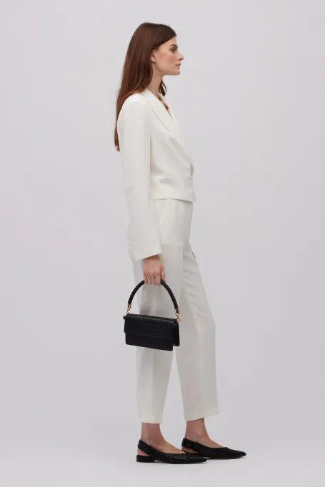 Bílé kalhoty Lotto k obleku