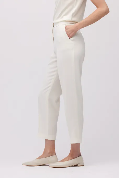 Bílé kalhoty Lotto k obleku