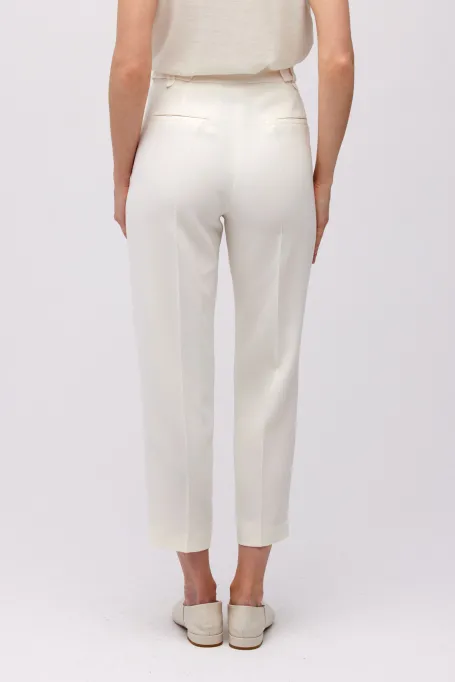 Bílé kalhoty Lotto k obleku