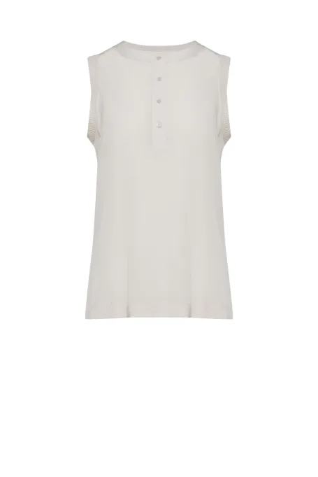 Bežová blůza z hedvábí