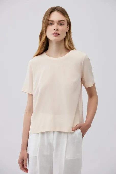 Blůza s hedvábím Brigitte