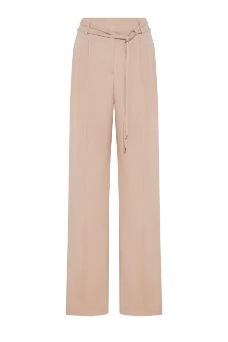 Spodní kalhoty z panenské vlny v pudrově růžové barvě