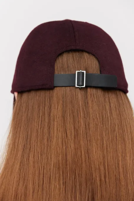 Kšiltovka s příměsí kašmíru a hedvábí