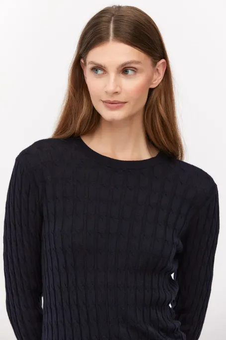 Granátová přiléhavá blůza z merino vlny