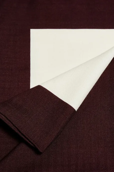 Šátek z vlny a hedvábí