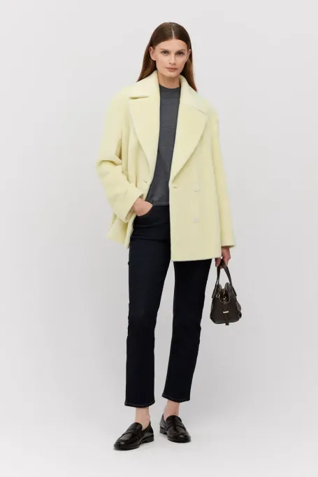 Granátové džíny jednoduchého střihu