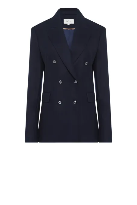 Granátový sak k obleku s kašmírem