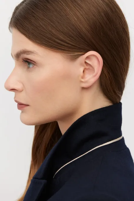 Granátový sak k obleku s kašmírem