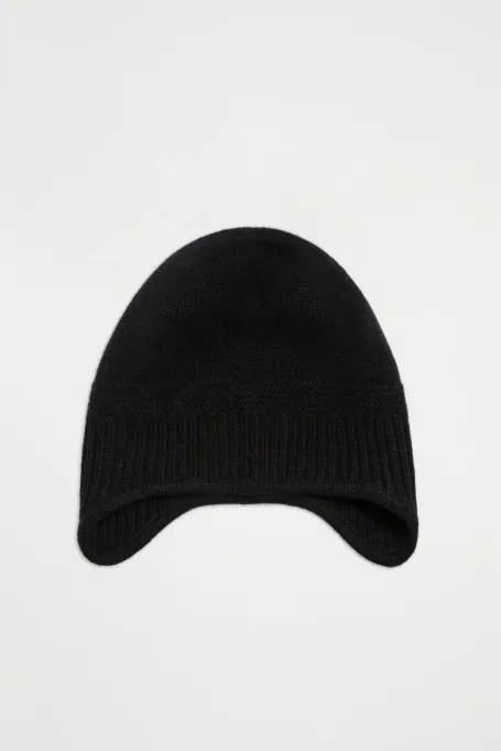 Čepice z merinovlny a kašmíru
