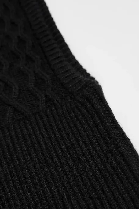 Kominová balaclava s příměsí kašmíru