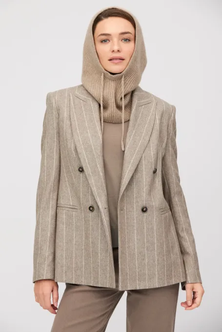 Kasmírová balaclava s komínem