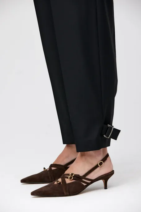 Kalhoty se zapínáním na kotníku