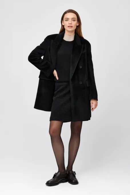 Mini sukně s vlnou - Patrizia Aryton