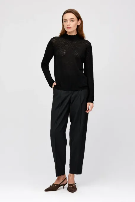 Půlgolf z merino vlny