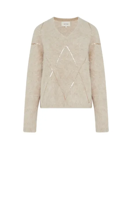 Svetr s alpakovou vlnou