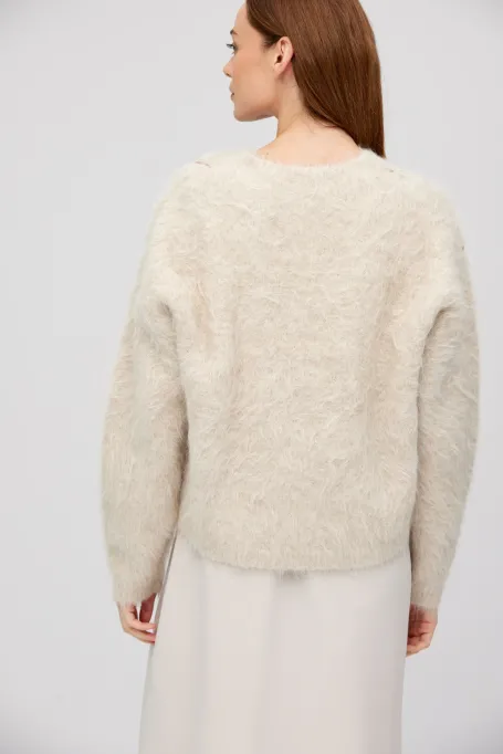 Svetr s alpakovou vlnou