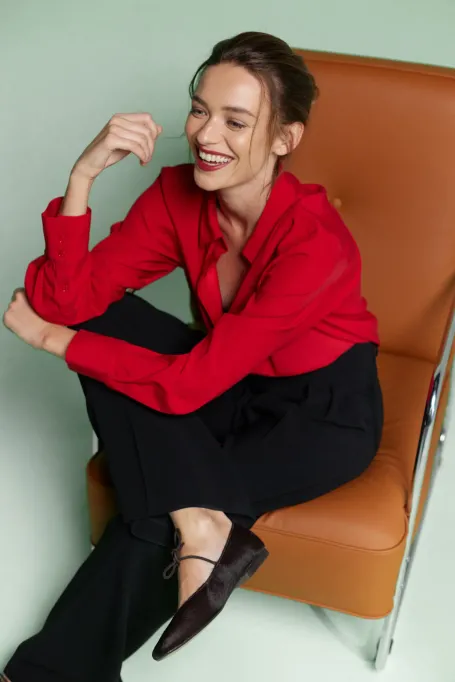 Hedvábná košile - Patrizia Aryton