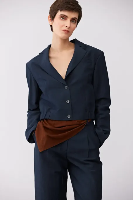 Šátek ze semišové kůže - Patrizia Aryton