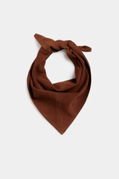 Šátek ze semišové kůže - Patrizia Aryton