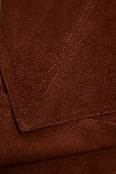 Šátek ze semišové kůže - Patrizia Aryton