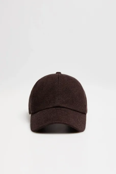 Kšiltovka s příměsí kašmíru