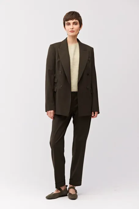 Vlněné sako k obleku