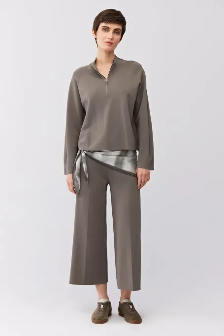 Culotte kalhoty z úpletu