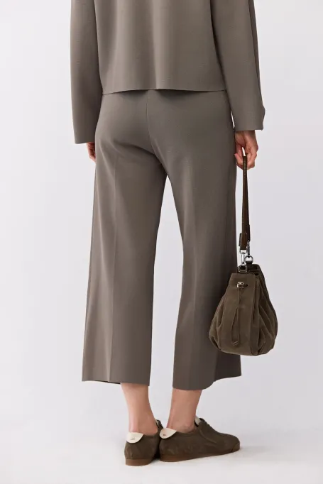 Culotte kalhoty z úpletu