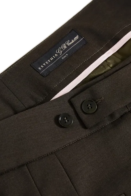 Vlněné kalhoty k obleku