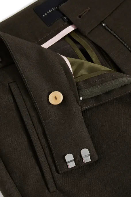 Vlněné kalhoty k obleku