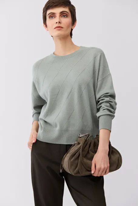 Halenka z merino vlny a kašmíru