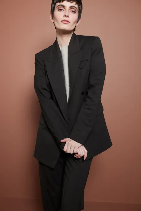 Vlněné sako k obleku