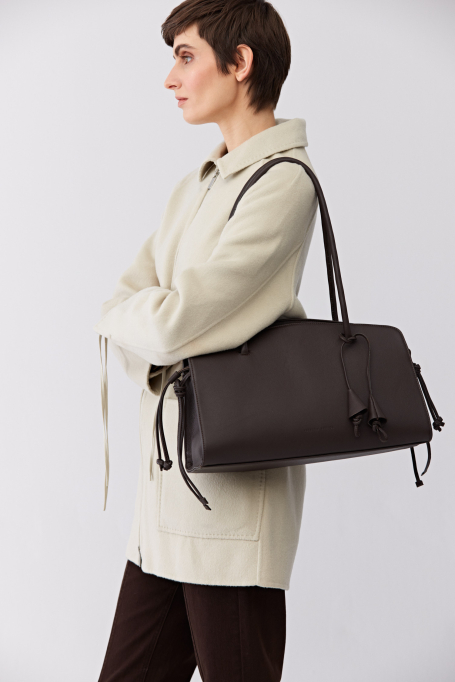 Doubleface bunda s hedvábím