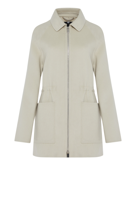 Doubleface bunda s hedvábím