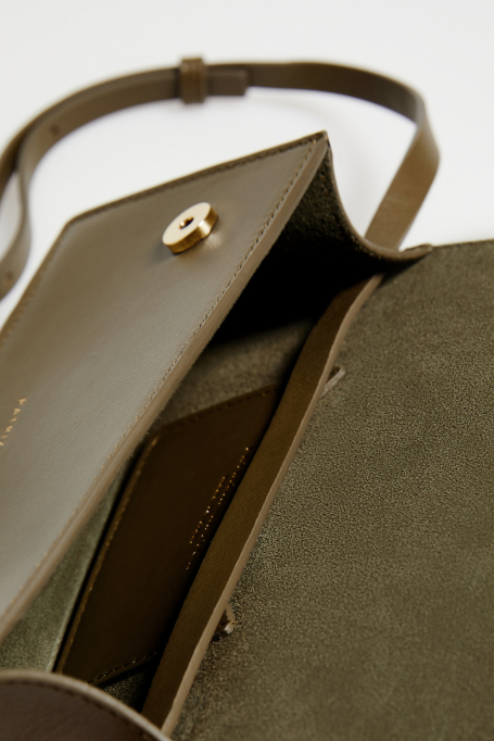 Zelená mini kabelka Lily