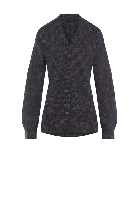 Lněná halenka s kostkou