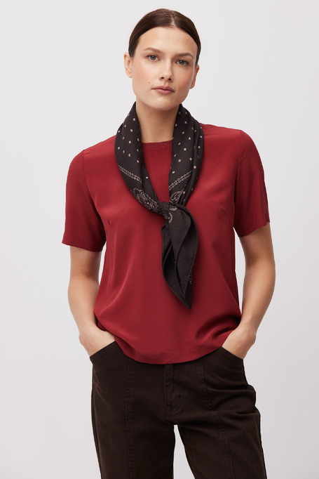 Halenka Brigette s hedvábím