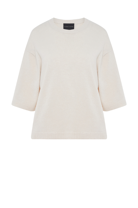 Šedá halenka z merino vlny