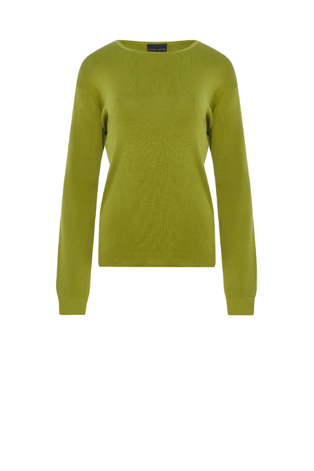 Zelená halenka z bavlny a hedvábí - Patrizia Aryton Zelená halenka z bavlny a hedvábí - Patrizia Aryton